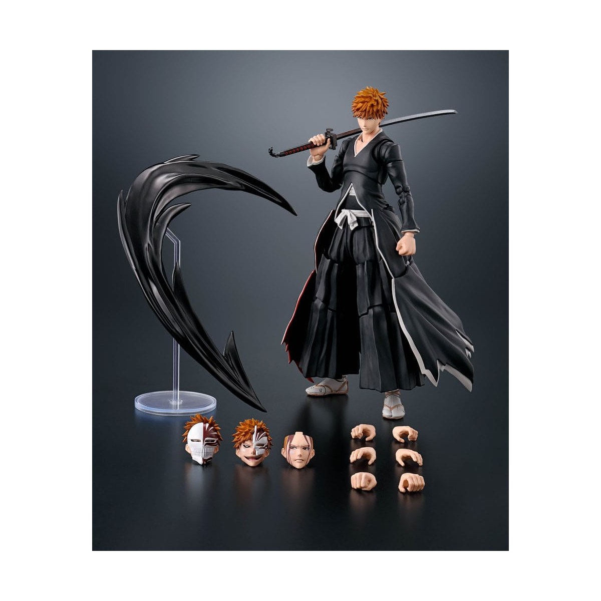 Tamashii Bandai - ICHIGO KUROSAKI GETSUGATENSHO - Bleach 1000 AÑOS DE GUERRA SANGRIENTA - SH Figuarts SHF