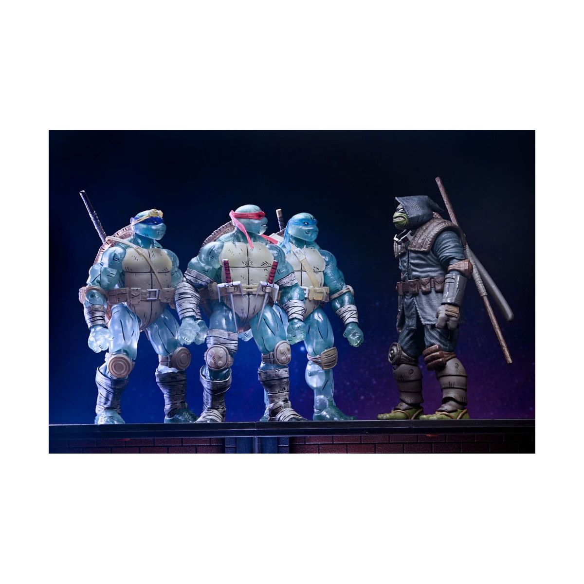 NECA - IDW Comics - Ghost Brothers 3 pack - El Último Ronin - TMNT