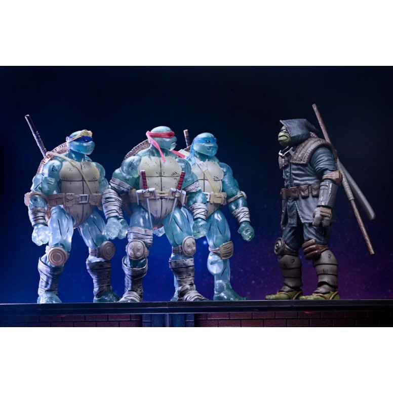 NECA - IDW Comics - Ghost Brothers 3 pack - El Último Ronin - TMNT