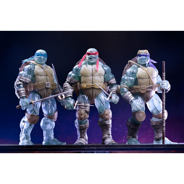 NECA - IDW Comics - Ghost Brothers 3 pack - El Último Ronin - TMNT