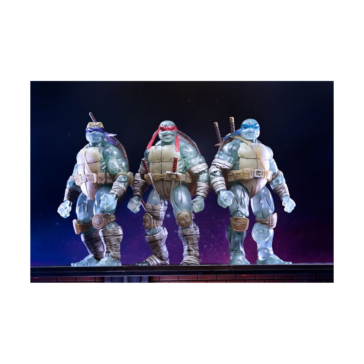 NECA - IDW Comics - Ghost Brothers 3 pack - El Último Ronin - TMNT