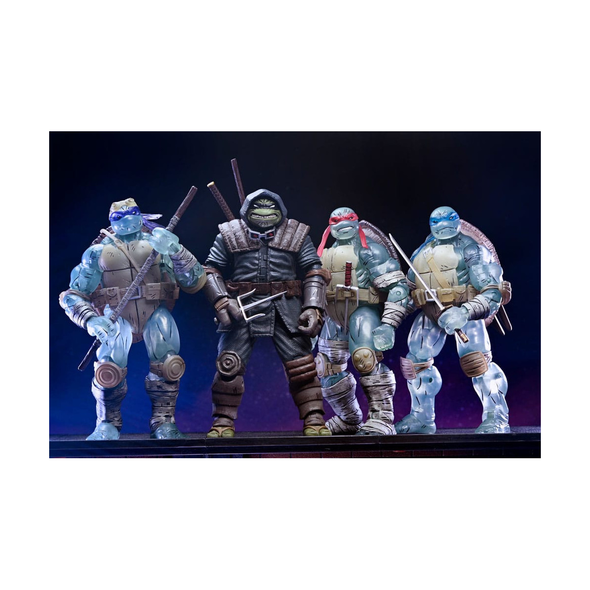 NECA - IDW Comics - Ghost Brothers 3 pack - El Último Ronin - TMNT