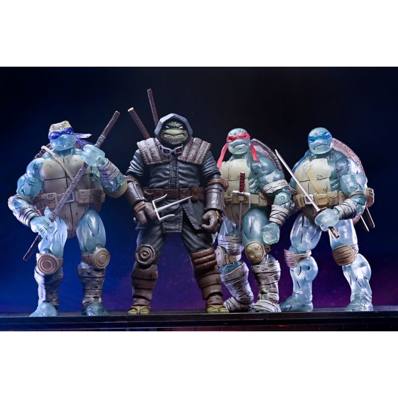 NECA - IDW Comics - Ghost Brothers 3 pack - El Último Ronin - TMNT