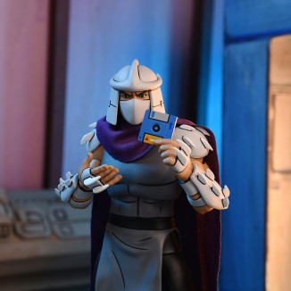 NECA - Ultimate Shredder VHS (colores clásicos) - Dibujos animados TMNT