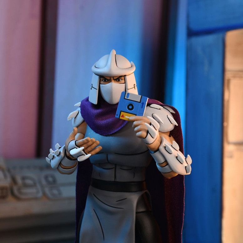 NECA - Ultimate Shredder VHS (colores clásicos) - Dibujos animados TMNT
