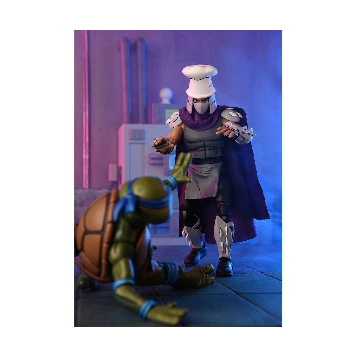 NECA - Ultimate Shredder VHS (colores clásicos) - Dibujos animados TMNT