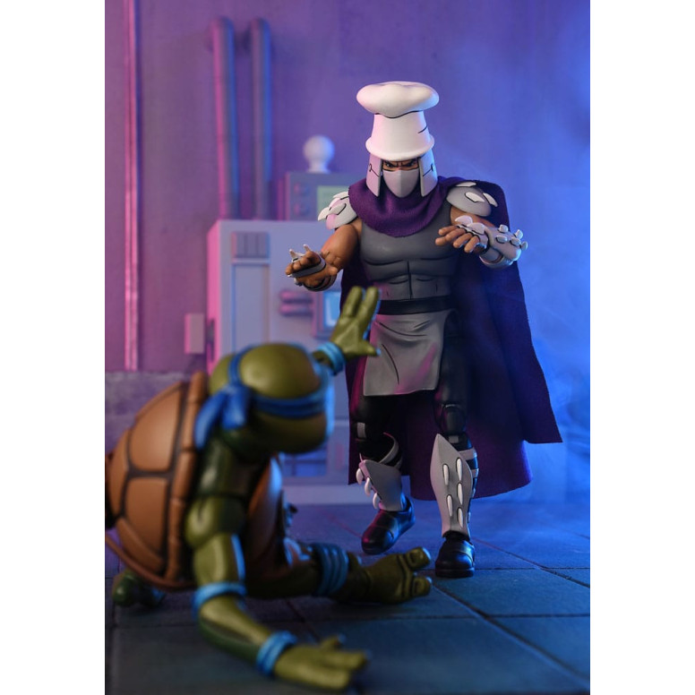 NECA - Ultimate Shredder VHS (colores clásicos) - Dibujos animados TMNT