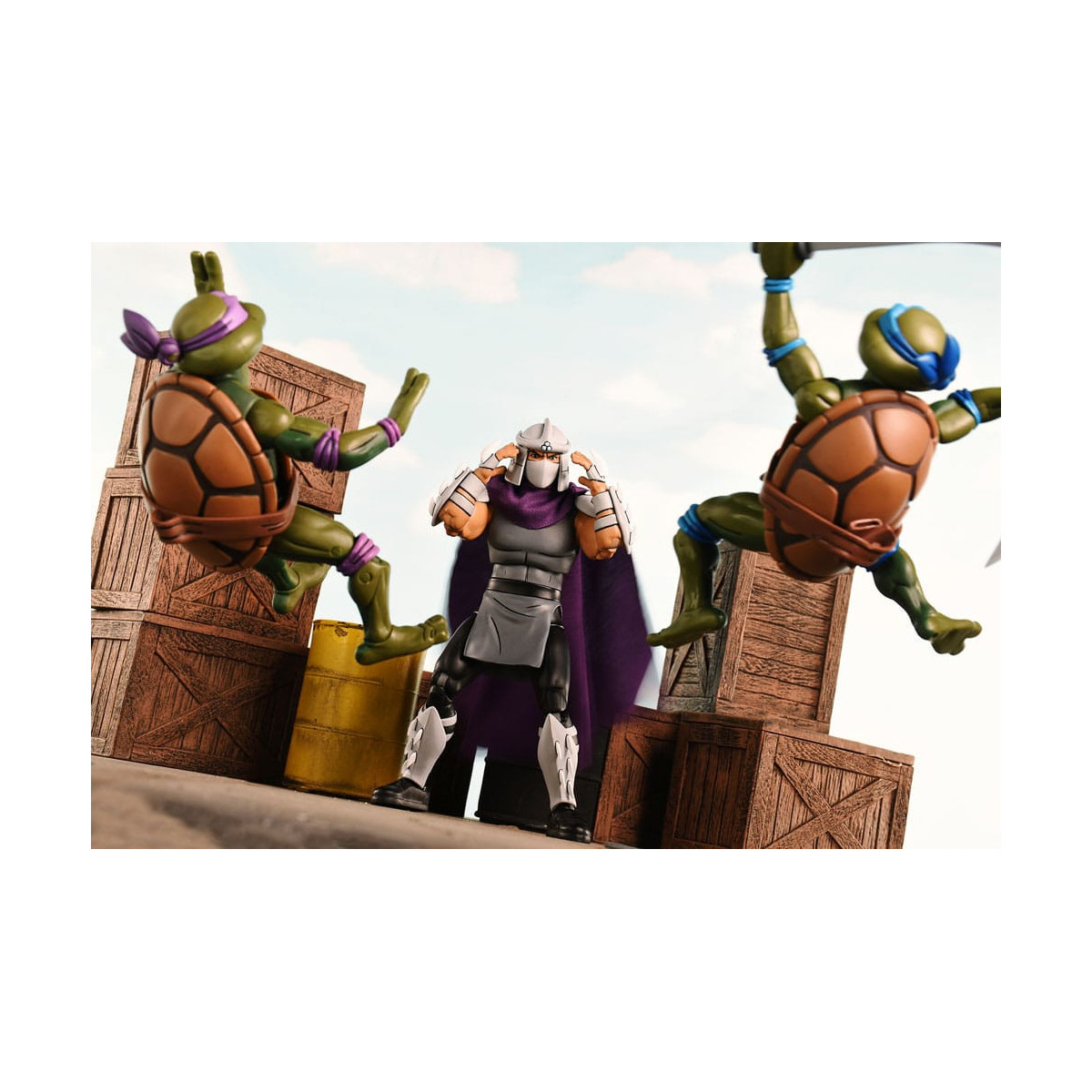 NECA - Ultimate Shredder VHS (colores clásicos) - Dibujos animados TMNT