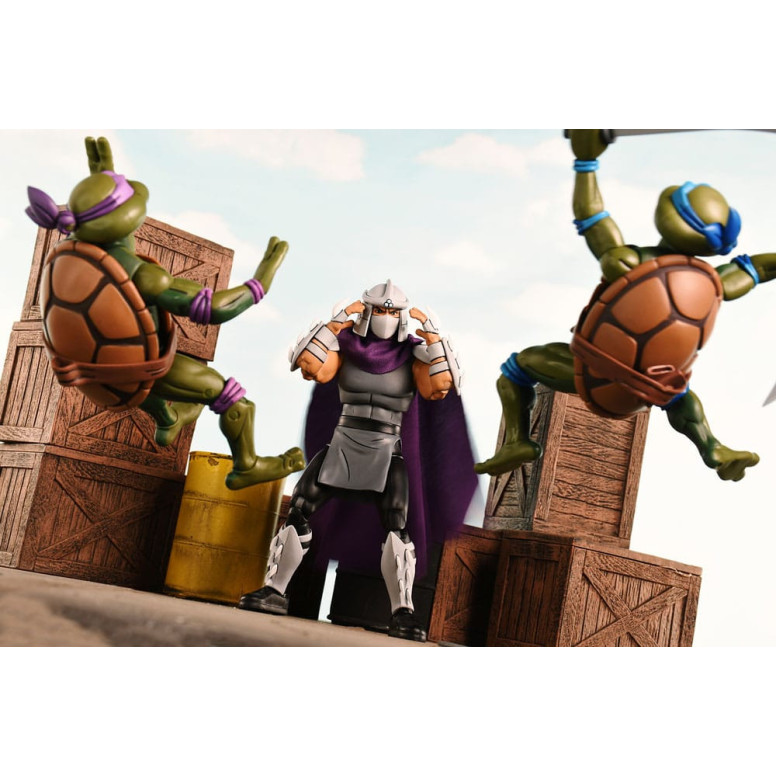 NECA - Ultimate Shredder VHS (colores clásicos) - Dibujos animados TMNT