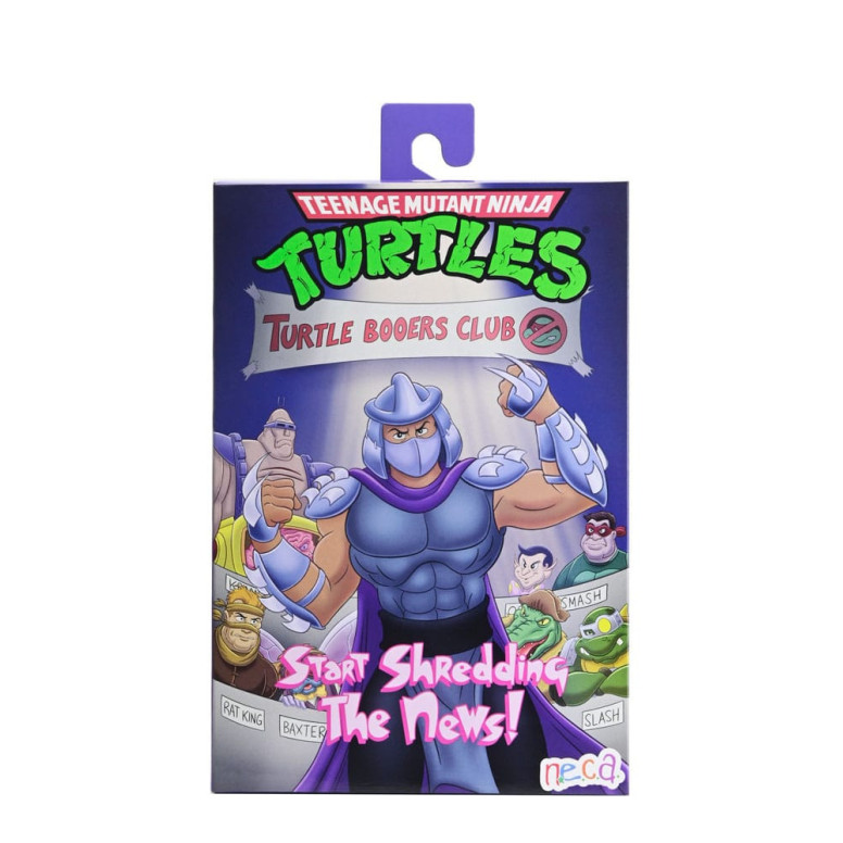 NECA - Ultimate Shredder VHS (colores clásicos) - Dibujos animados TMNT