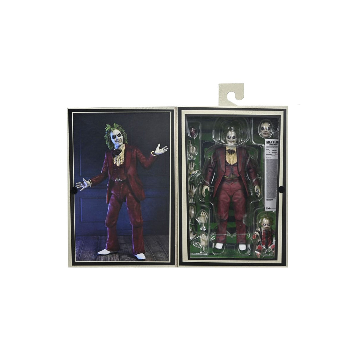 Neca Beetlejuice Beetlejuice - Esmoquin rojo definitivo Beetlejuice