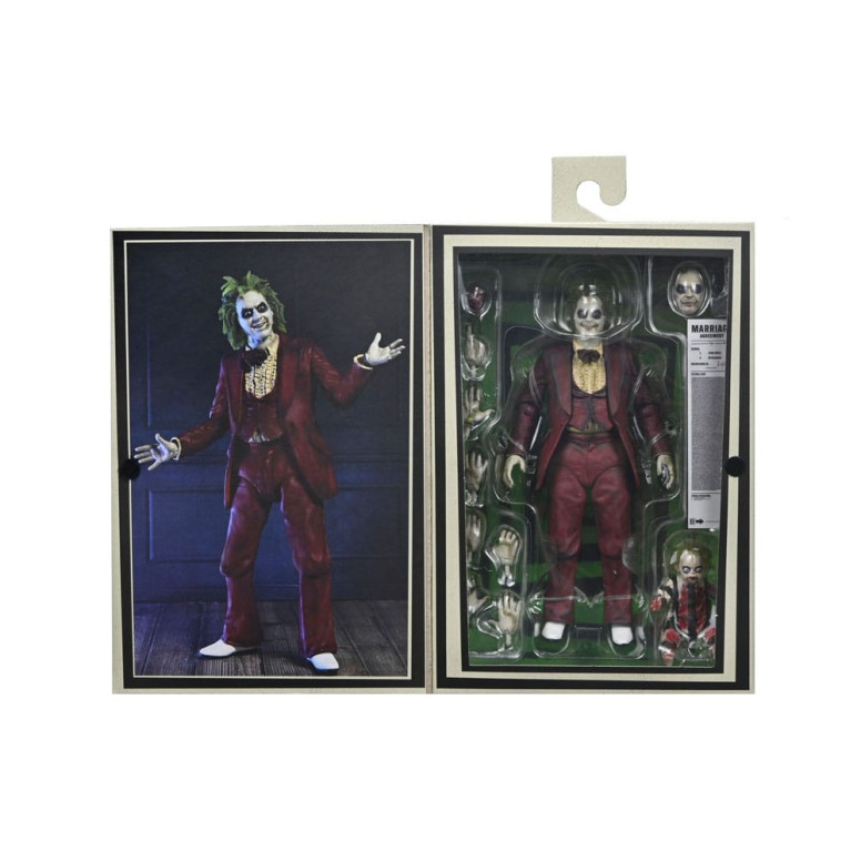Neca Beetlejuice Beetlejuice - Esmoquin rojo definitivo Beetlejuice