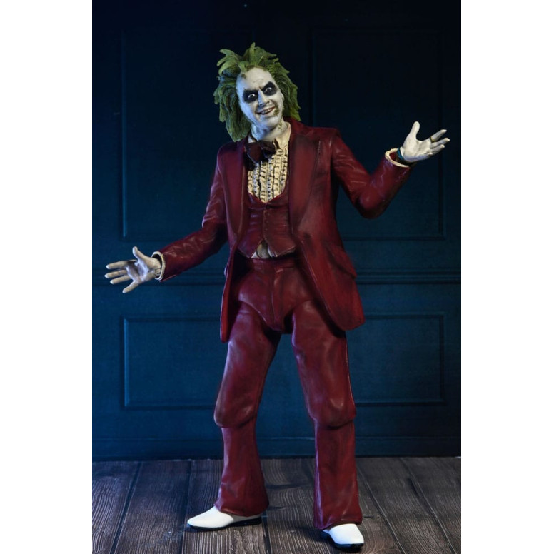 Neca Beetlejuice Beetlejuice - Esmoquin rojo definitivo Beetlejuice