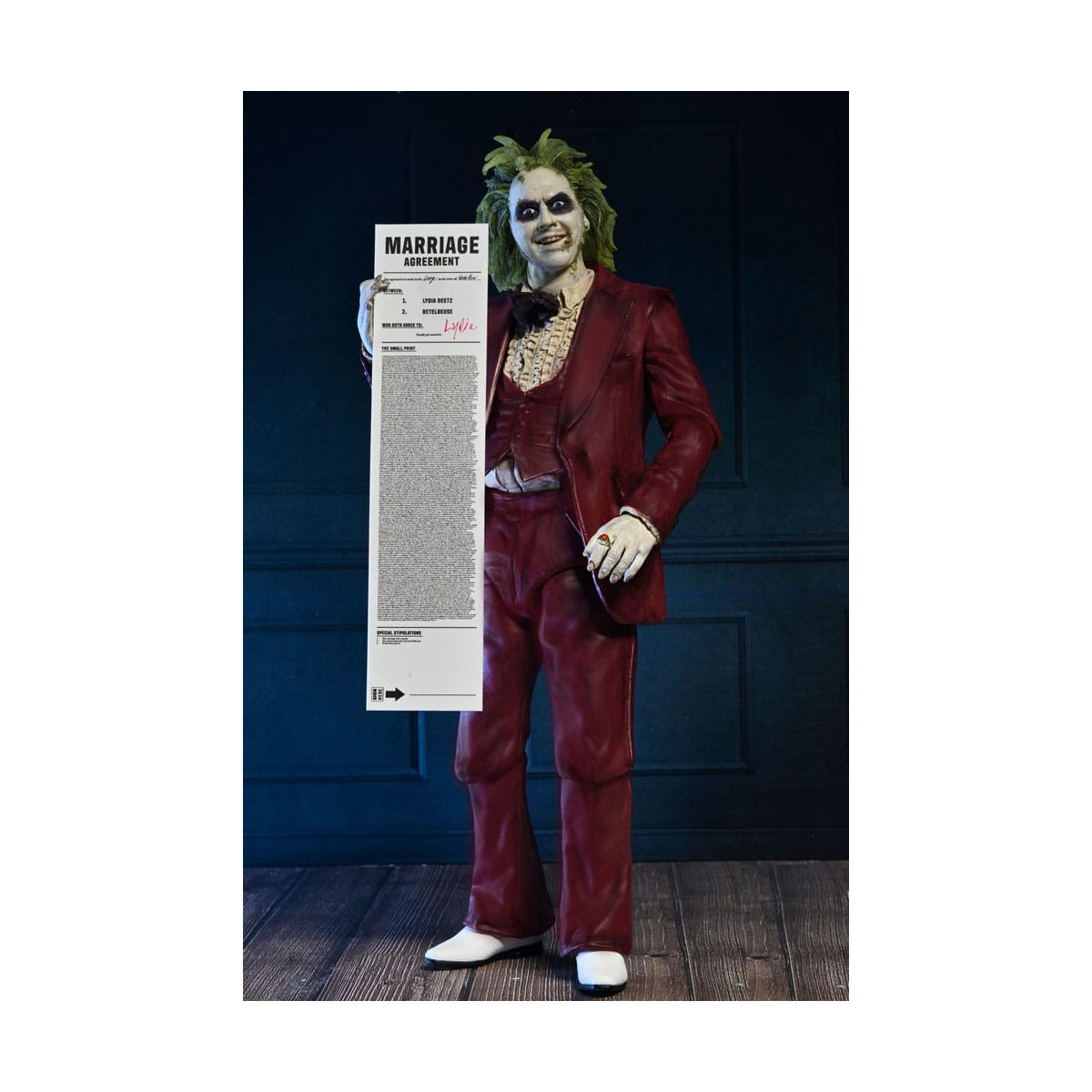 Neca Beetlejuice Beetlejuice - Esmoquin rojo definitivo Beetlejuice