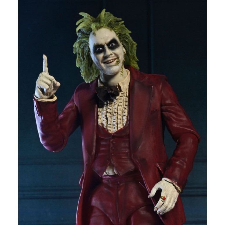 Neca Beetlejuice Beetlejuice - Esmoquin rojo definitivo Beetlejuice