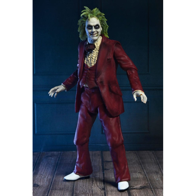 Neca Beetlejuice Beetlejuice - Esmoquin rojo definitivo Beetlejuice