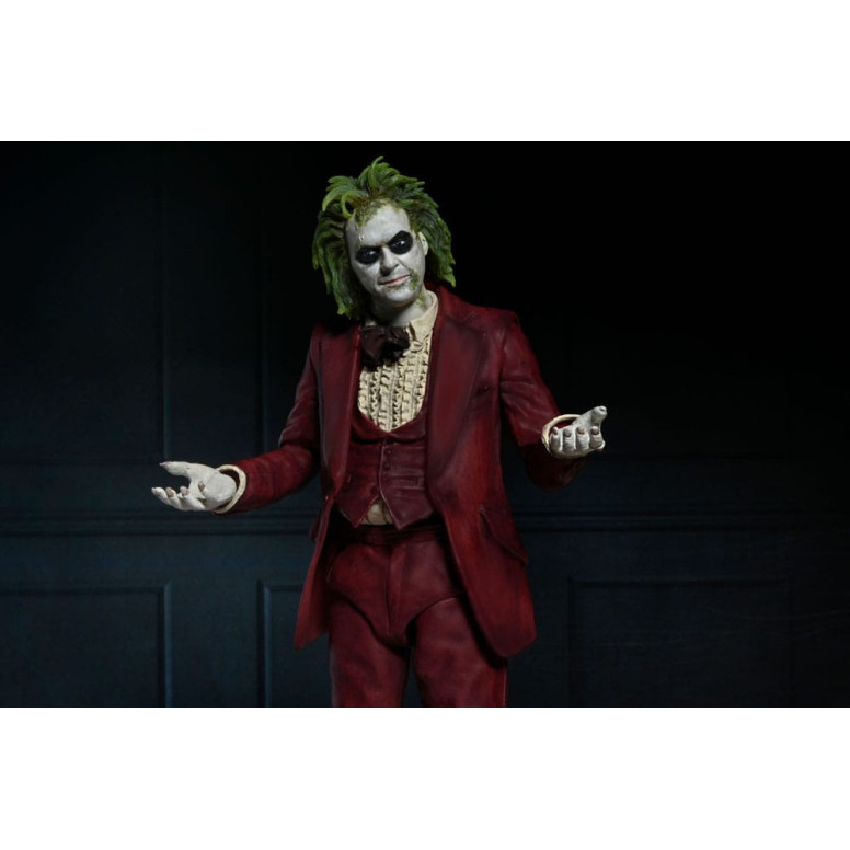 Neca Beetlejuice Beetlejuice - Esmoquin rojo definitivo Beetlejuice