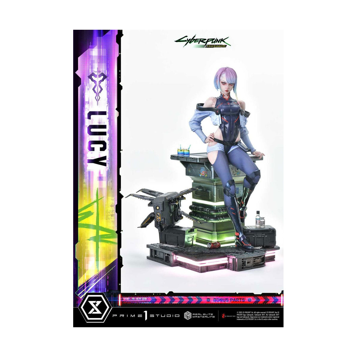 Prime 1 Studio - Cyberpunk: Edgerunners - Lucy Deluxe Versión Extra Real Elite Masterline Series 1/4