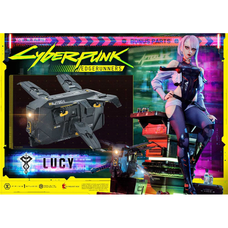 Prime 1 Studio - Cyberpunk: Edgerunners - Lucy Deluxe Versión Extra Real Elite Masterline Series 1/4