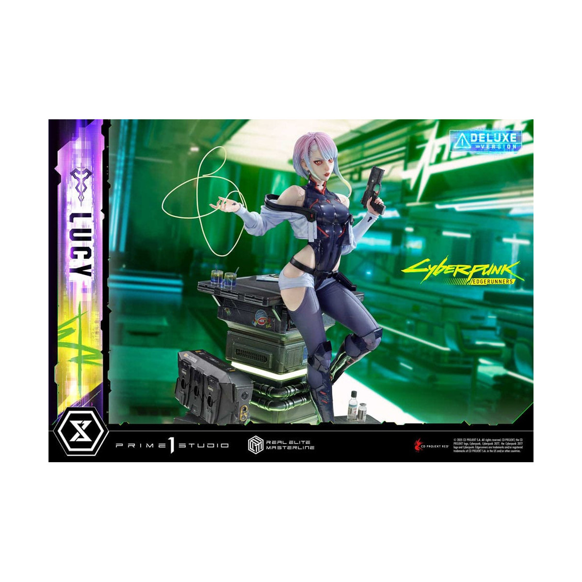 Prime 1 Studio - Cyberpunk: Edgerunners - Lucy Deluxe Versión Extra Real Elite Masterline Series 1/4