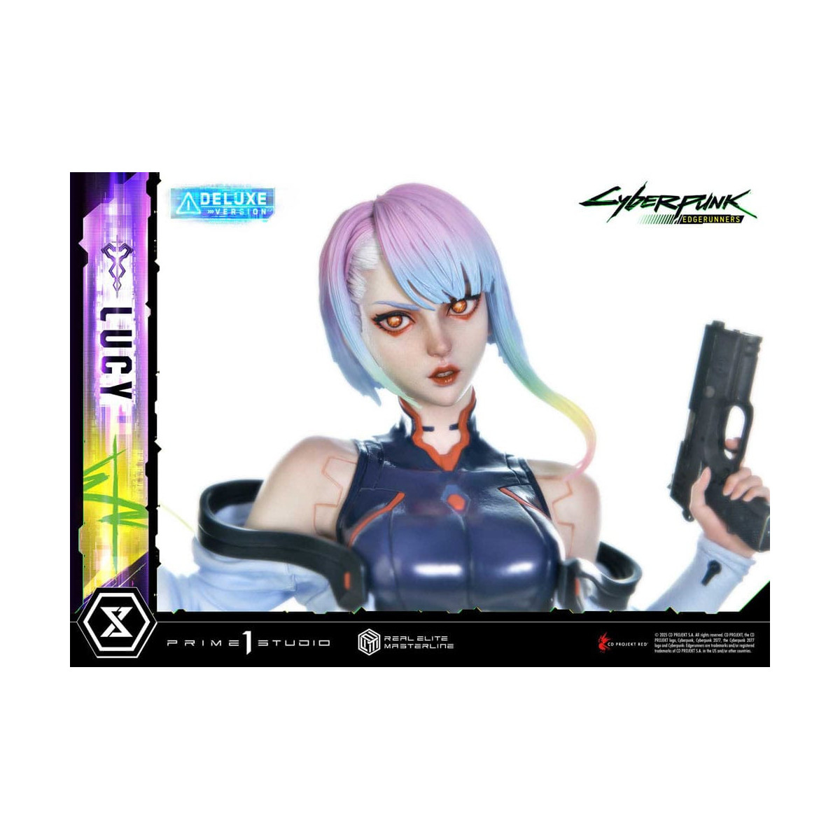 Prime 1 Studio - Cyberpunk: Edgerunners - Lucy Deluxe Versión Extra Real Elite Masterline Series 1/4