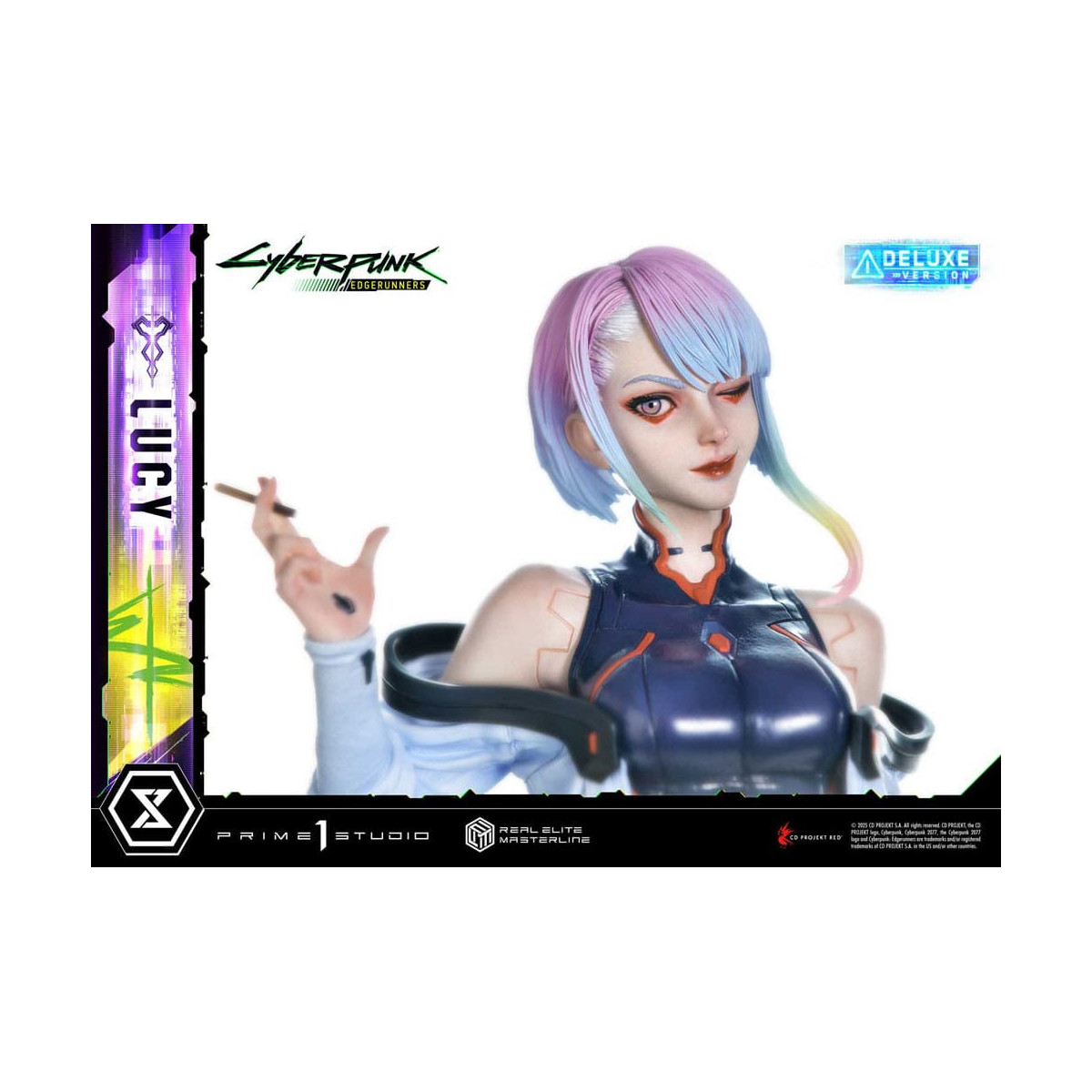 Prime 1 Studio - Cyberpunk: Edgerunners - Lucy Deluxe Versión Extra Real Elite Masterline Series 1/4