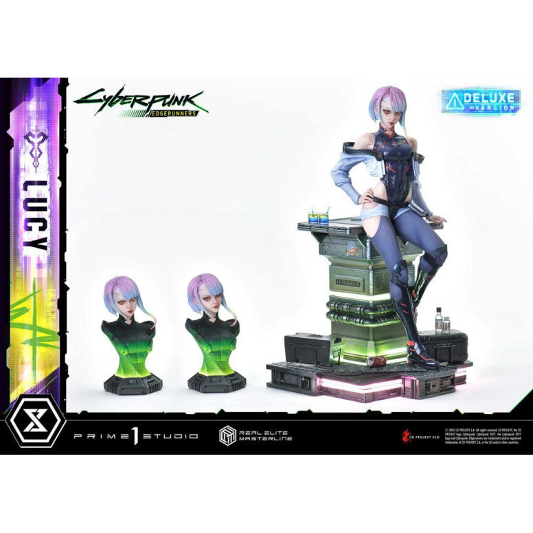 Prime 1 Studio - Cyberpunk: Edgerunners - Lucy Deluxe Versión Extra Real Elite Masterline Series 1/4