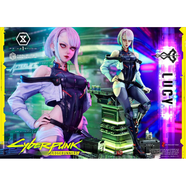 Prime 1 Studio - Cyberpunk: Edgerunners - Lucy Deluxe Versión Extra Real Elite Masterline Series 1/4