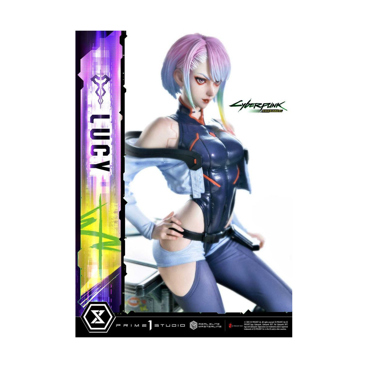 Prime 1 Studio - Cyberpunk: Edgerunners - Lucy Deluxe Versión Extra Real Elite Masterline Series 1/4