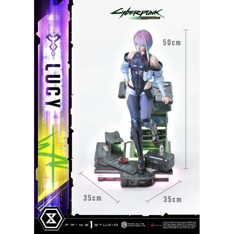 Prime 1 Studio - Cyberpunk: Edgerunners - Lucy Deluxe Versión Extra Real Elite Masterline Series 1/4