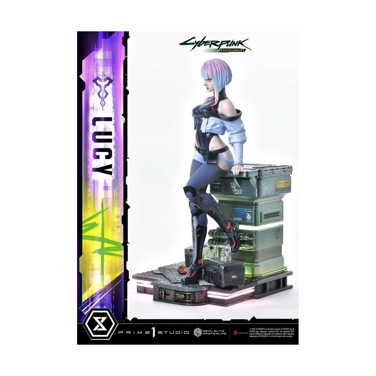 Prime 1 Studio - Cyberpunk: Edgerunners - Lucy Deluxe Versión Extra Real Elite Masterline Series 1/4