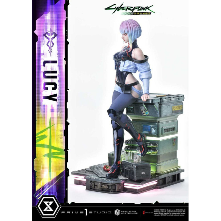Prime 1 Studio - Cyberpunk: Edgerunners - Lucy Deluxe Versión Extra Real Elite Masterline Series 1/4