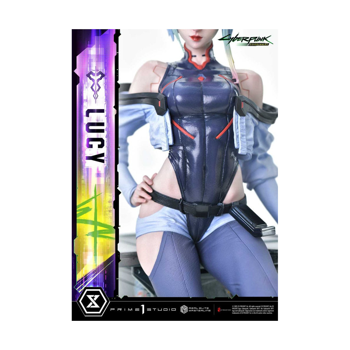 Prime 1 Studio - Cyberpunk: Edgerunners - Lucy Deluxe Versión Extra Real Elite Masterline Series 1/4