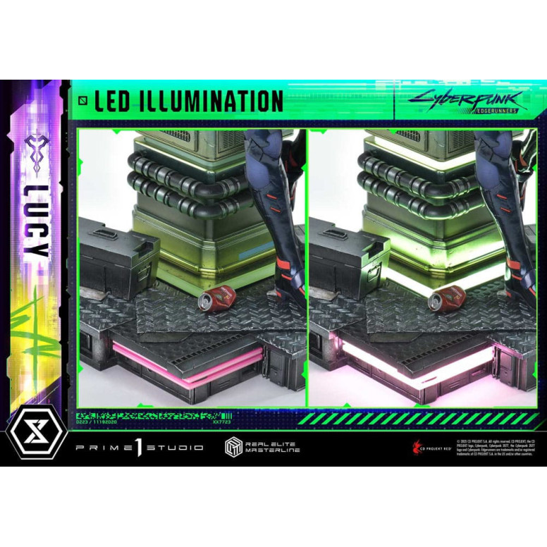 Prime 1 Studio - Cyberpunk: Edgerunners - Lucy Deluxe Versión Extra Real Elite Masterline Series 1/4
