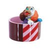Enesco Disney - Minifigura Romero Britto Dama 70 Aniversario - La dama y el vagabundo