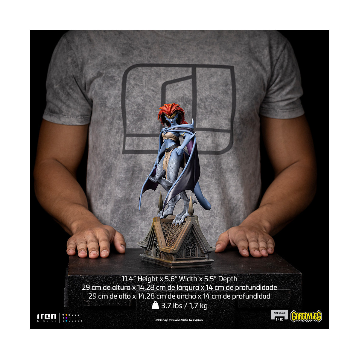 Iron Studios Gárgolas - Demona Art Escala 1/10