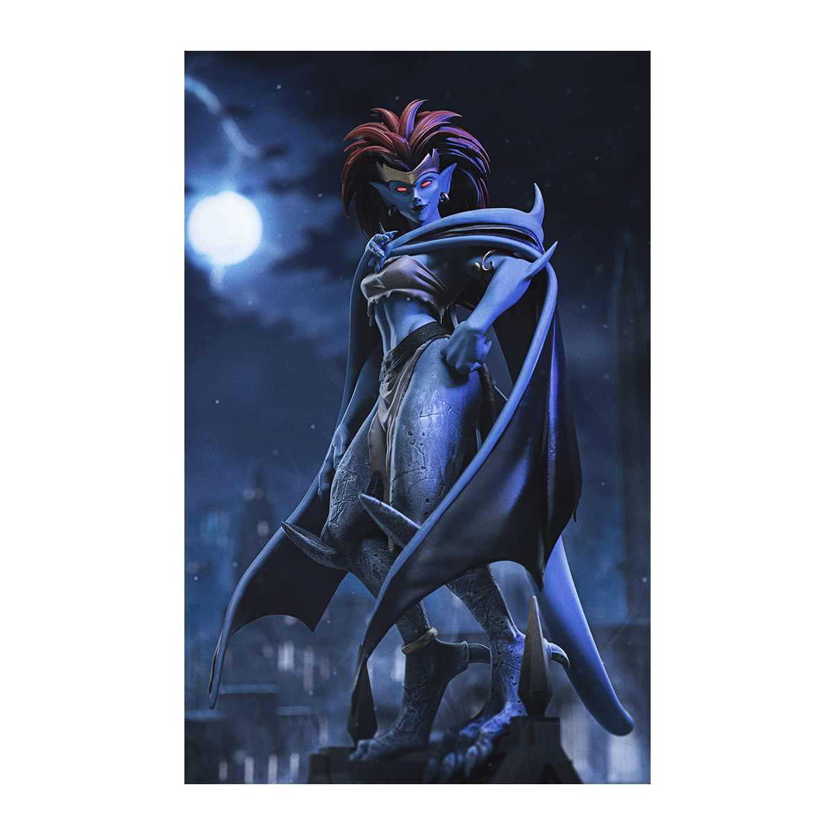 Iron Studios Gárgolas - Demona Art Escala 1/10