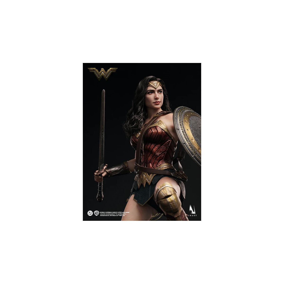 INART - Wonder Woman Figura Coleccionable a Escala 1/6 - Batman Vs Superman