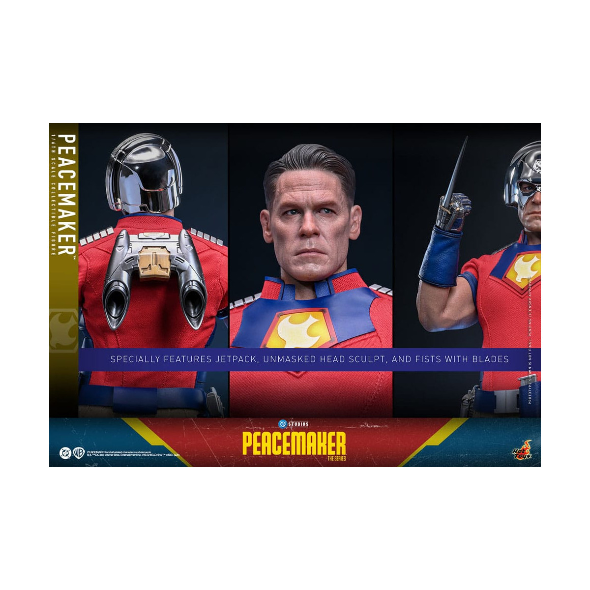 Hot Toys PEACEMAKER Temporada 2 - Television Masterpiece Serie 1/6
