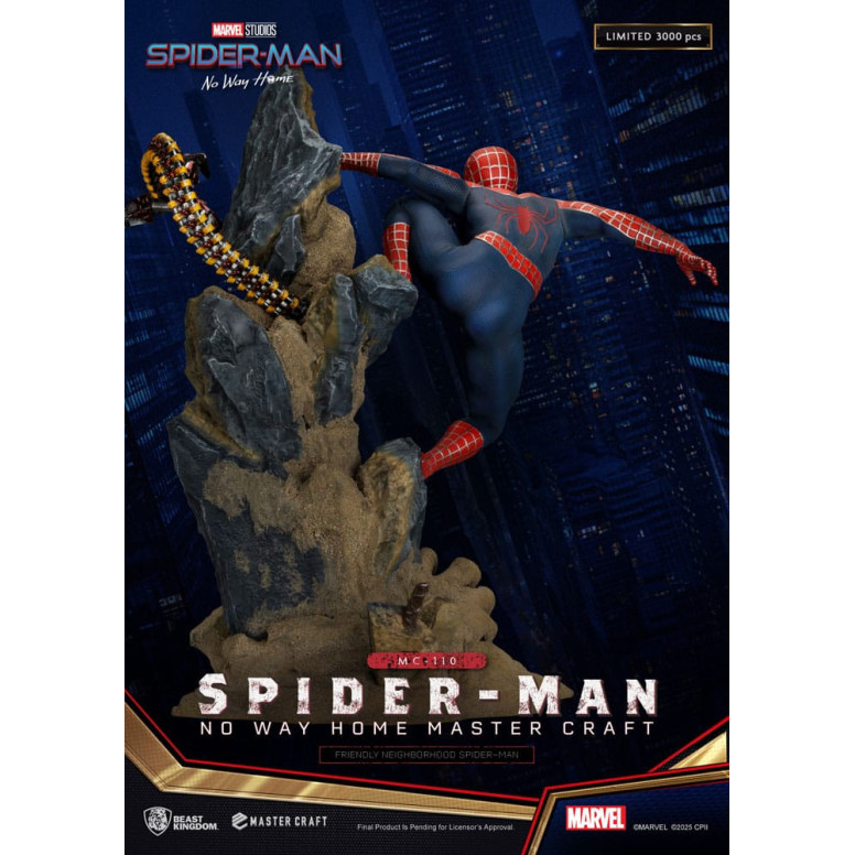 Beast Kingdom Marvel - Master Craft Friendly Neighborhood Spider-Man - Spider-Man: Sin camino a casa