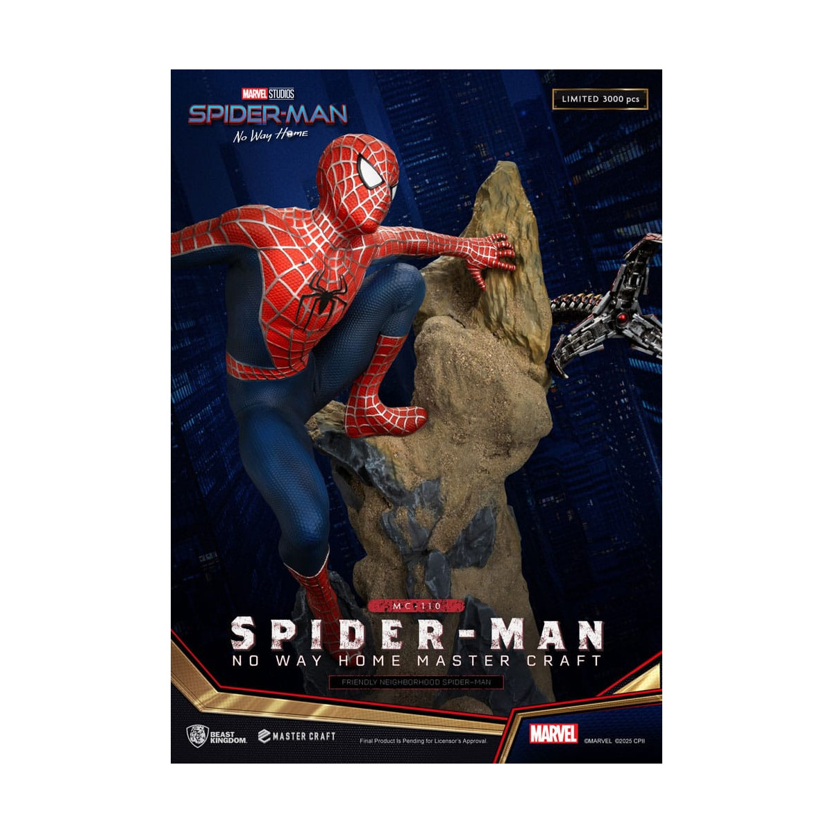 Beast Kingdom Marvel - Master Craft Friendly Neighborhood Spider-Man - Spider-Man: Sin camino a casa