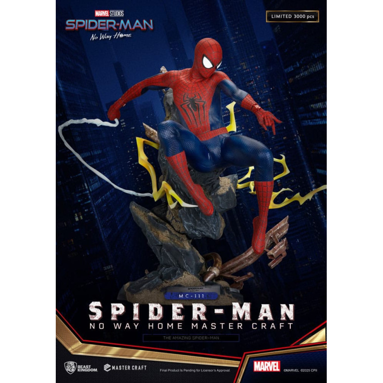 Beast Kingdom Marvel - Master Craft The Amazing Spider-Man - Spider-Man: Sin camino a casa