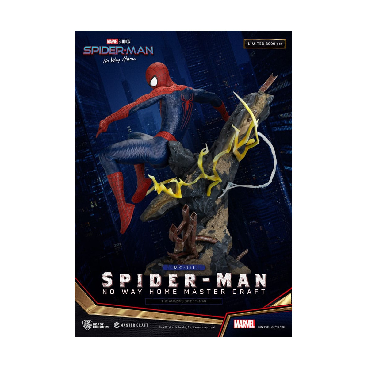 Beast Kingdom Marvel - Master Craft The Amazing Spider-Man - Spider-Man: Sin camino a casa