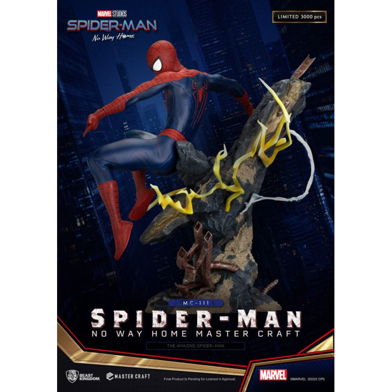 Beast Kingdom Marvel - Master Craft The Amazing Spider-Man - Spider-Man: Sin camino a casa