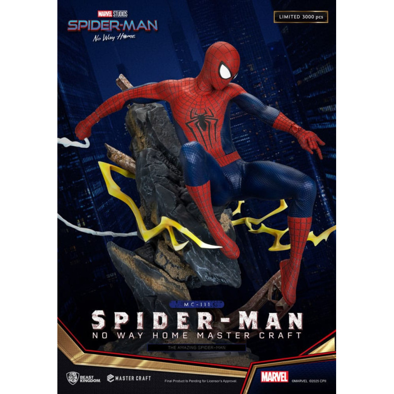 Beast Kingdom Marvel - Master Craft The Amazing Spider-Man - Spider-Man: Sin camino a casa