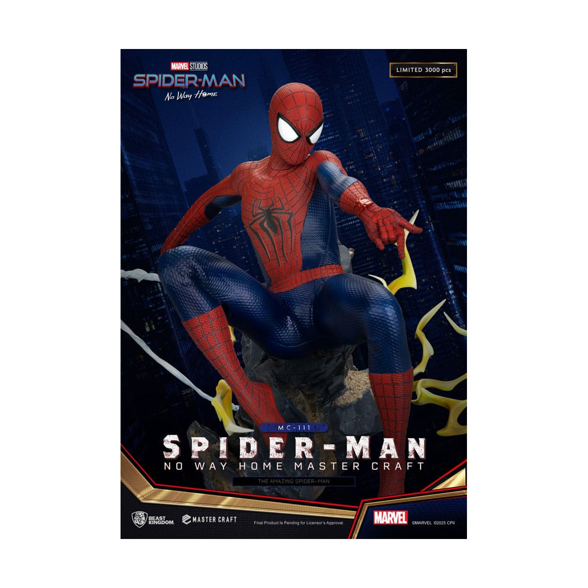 Beast Kingdom Marvel - Master Craft The Amazing Spider-Man - Spider-Man: Sin camino a casa