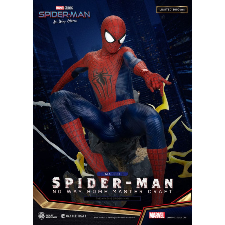 Beast Kingdom Marvel - Master Craft The Amazing Spider-Man - Spider-Man: Sin camino a casa