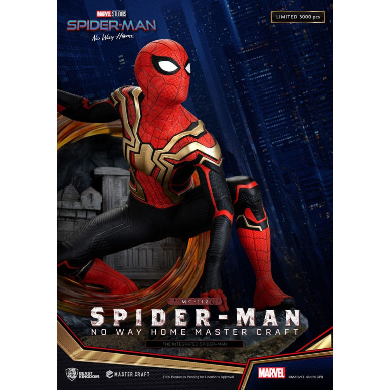 Beast Kingdom Marvel - Master Craft The Amazing Spider-Man - Spider-Man: Sin camino a casa