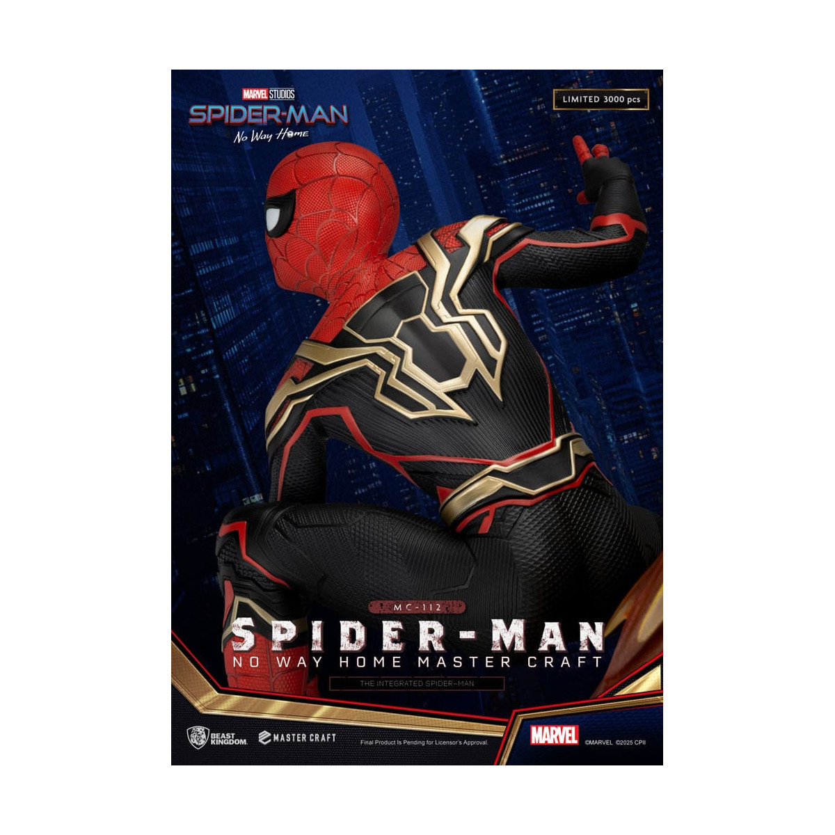 Beast Kingdom Marvel - Master Craft The Amazing Spider-Man - Spider-Man: Sin camino a casa