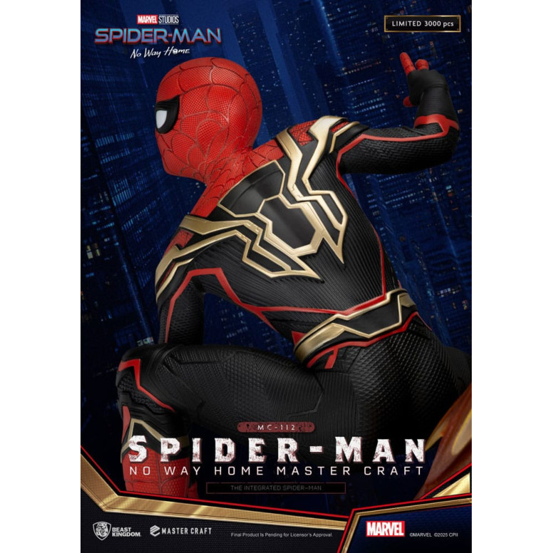 Beast Kingdom Marvel - Master Craft The Amazing Spider-Man - Spider-Man: Sin camino a casa